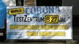 Mobile Teststation am Hagenweg 20