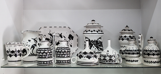 The ceramics of Orvieto. The ceramics of Orvieto.