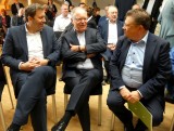Im Forum des SPD Hauses: Die Hauptredner